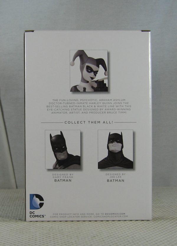 Harley Quinn Black and White Statue 2nd Edition Bruce Timm SEALED - Image 4
