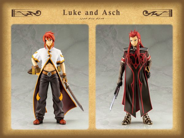 Tales of the Abyss Luke and Asch Meaning of Birth 1/8 Figure 2-Pack Set SEALED - Image 2
