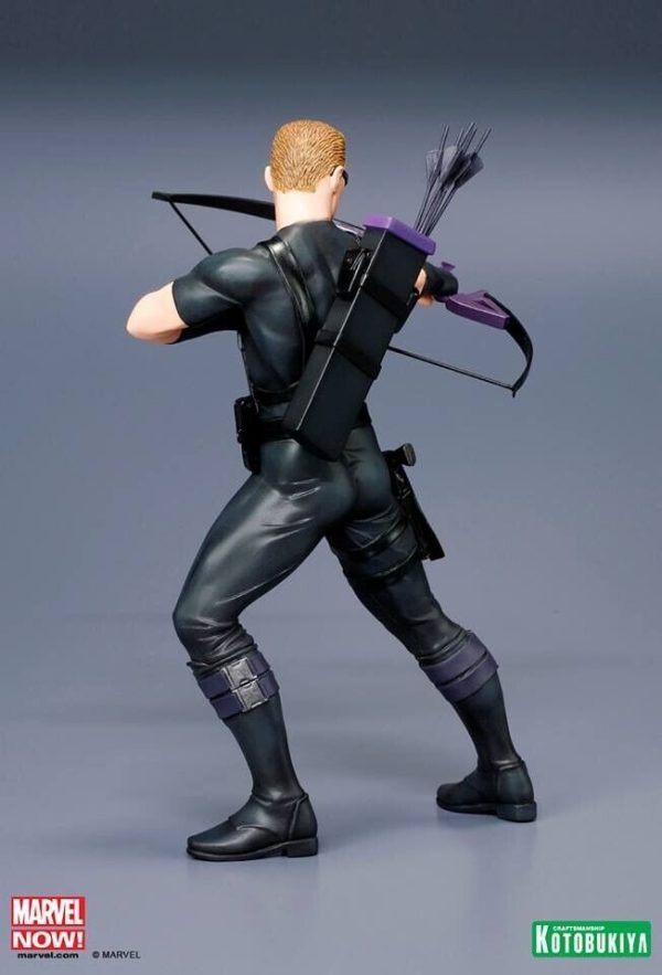 Kotobukiya Hawkeye ArtFX+ Statue Avengers Now Marvel NEW SEALED - Image 2