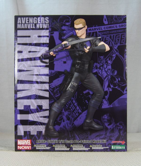 Kotobukiya Hawkeye ArtFX+ Statue Avengers Now Marvel NEW SEALED - Image 4