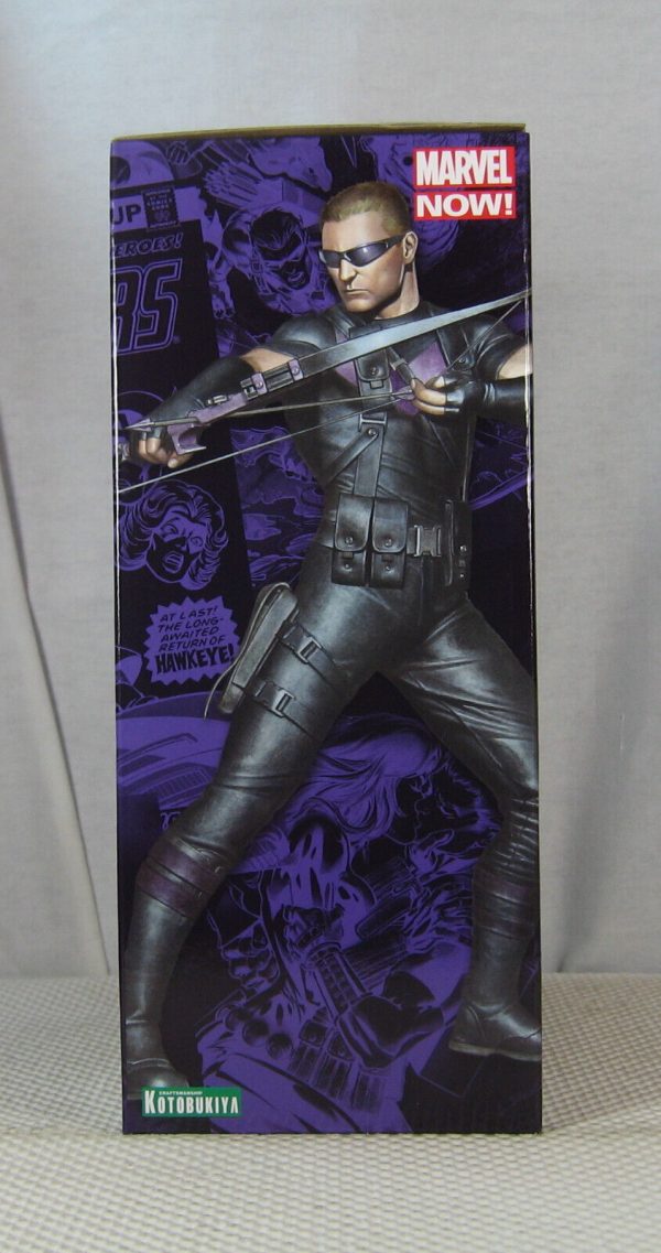 Kotobukiya Hawkeye ArtFX+ Statue Avengers Now Marvel NEW SEALED - Image 5
