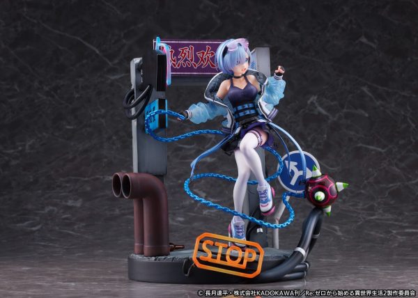 Starting Life in Another World Rem Neon City 1/7 Shibuya Scramble Figure SEALED - Image 2