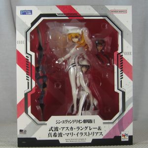 Evangelion Thrice Upon a Time Asuka Langley & Mari Makinami Figure MegaHouse NEW