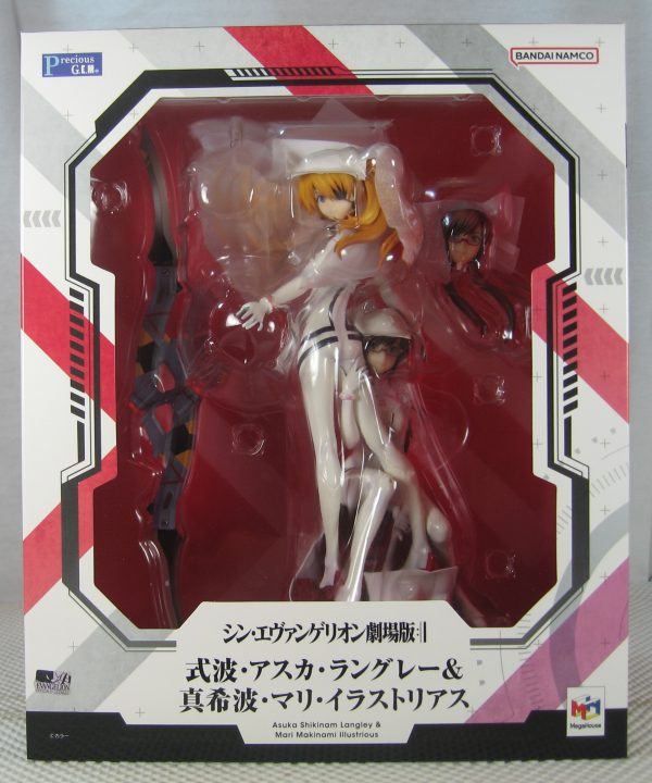Evangelion Thrice Upon a Time Asuka Langley & Mari Makinami Figure MegaHouse NEW - Image 11