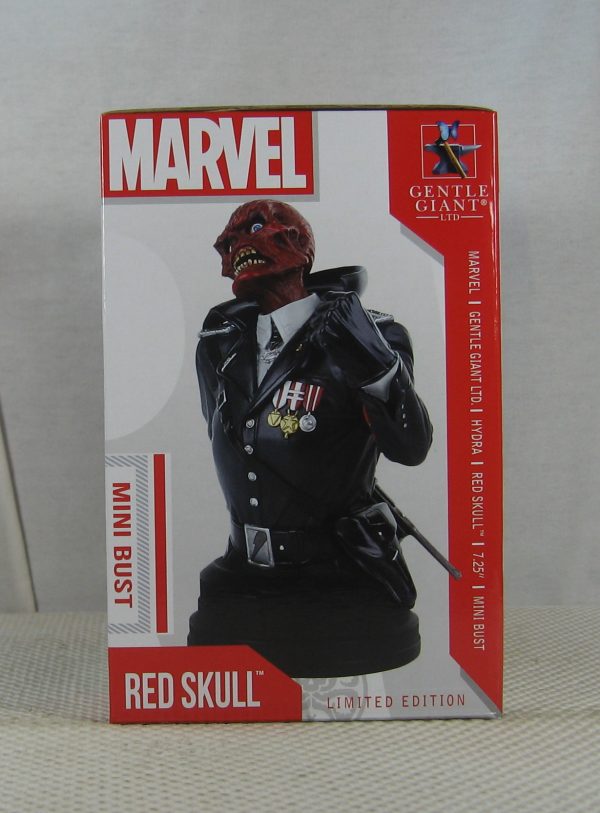 Red Skull Mini Bust 081/500 Gentle Giant Captain America Marvel NEW SEALED - Image 4