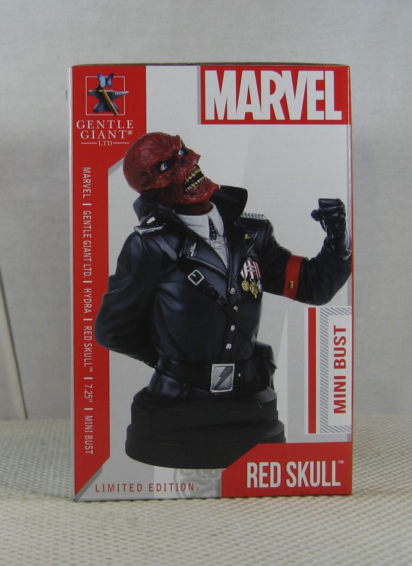 Red Skull Mini Bust 081/500 Gentle Giant Captain America Marvel NEW SEALED - Image 6