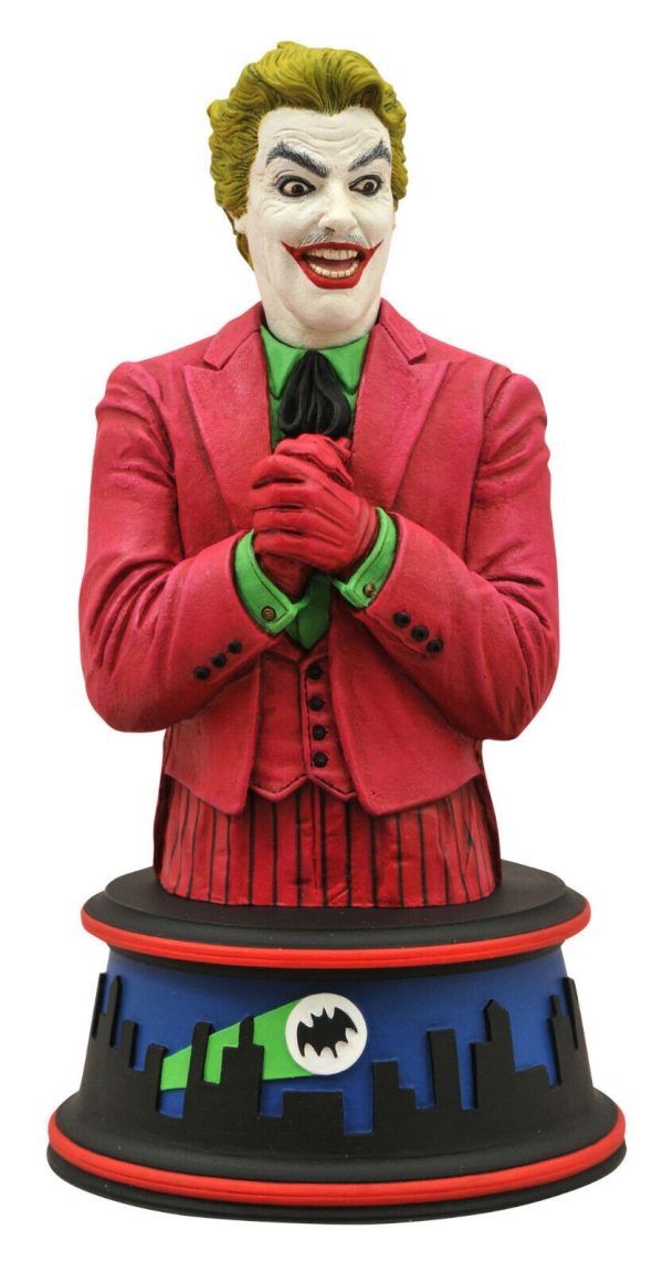 Joker Classic 1966 Batman TV Show Bust 1160/3000 Cesar Romero Diamond Select NEW