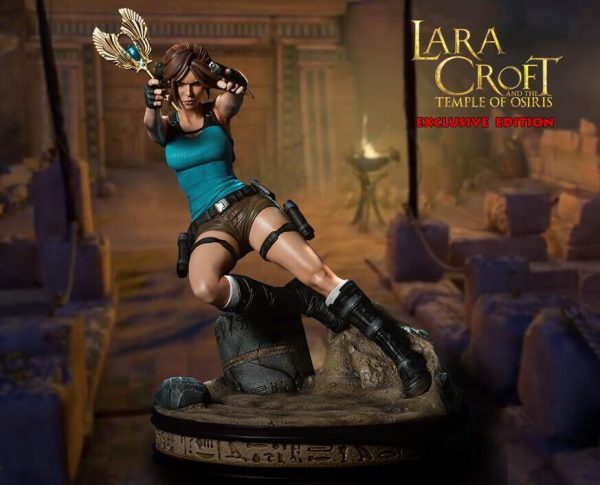Tomb Raider Lara Croft Temple of Osiris Exclusive Statue 06/500 Gaming Heads NEW
