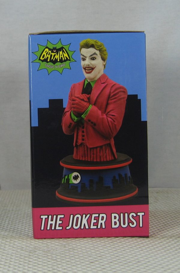 Joker Classic 1966 Batman TV Show Bust 1160/3000 Cesar Romero Diamond Select NEW - Image 3