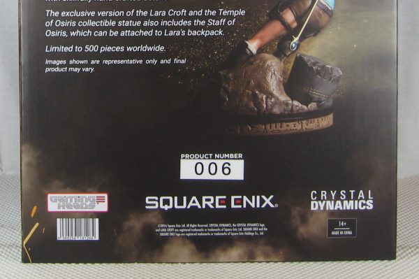 Tomb Raider Lara Croft Temple of Osiris Exclusive Statue 06/500 Gaming Heads NEW - Image 10