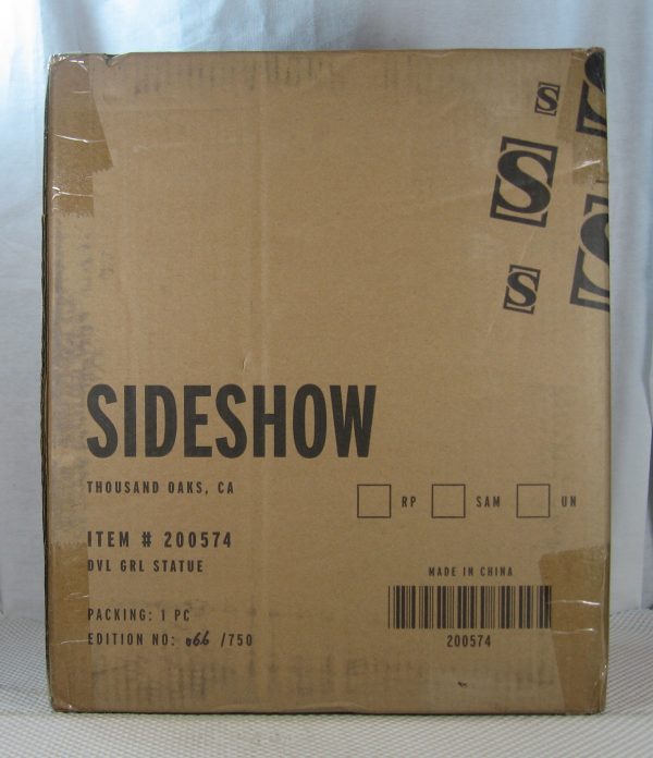 Devil Girl Statue 066/750 Shane Glines Sideshow Collectibles NEW SEALED - Image 4