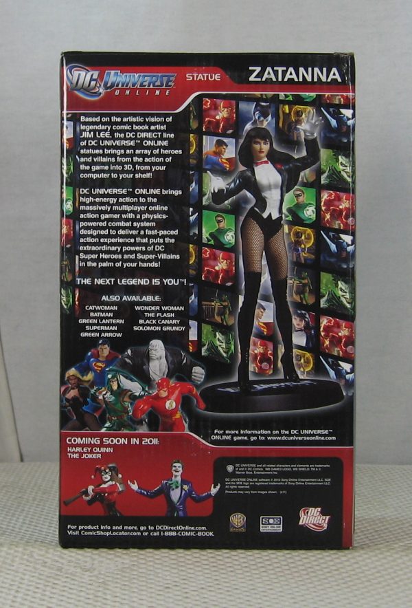 Zatanna Statue 925/4000 DC Universe Online Jim Lee DC Direct SEALED - Image 4