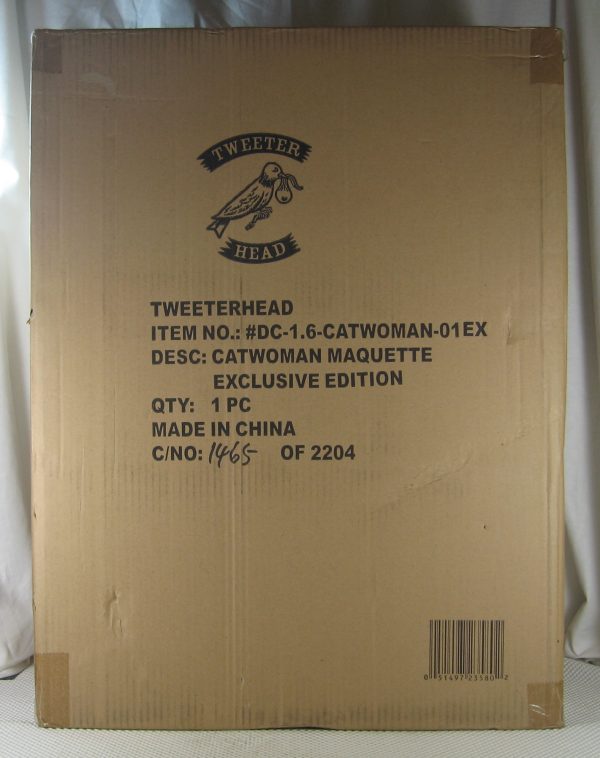 Tweeterhead Catwoman Exclusive Maquette 1465/2500 Michelle Pfeiffer NEW SEALED - Image 11