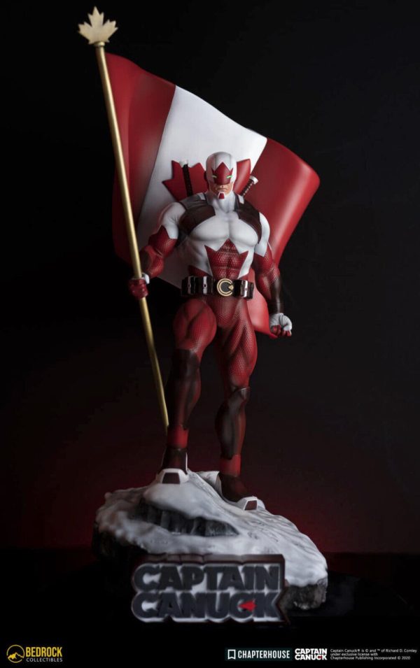 Captain Canuck Maquette 129/150 Bedrock Collectibles Richard Comely NEW SEALED