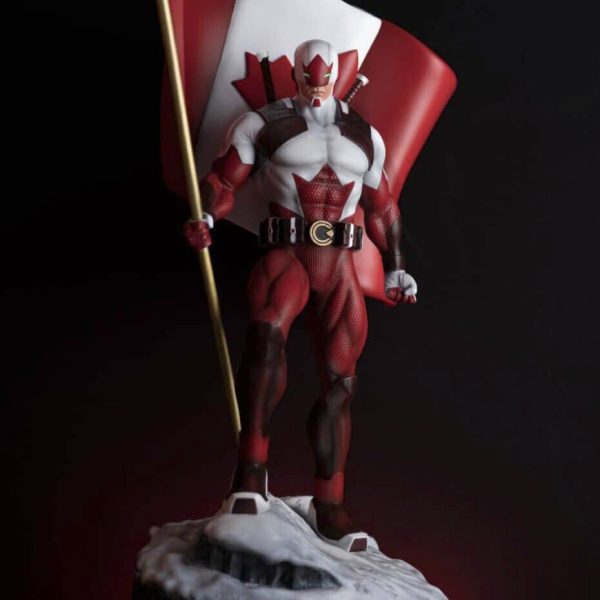 Captain Canuck Maquette 129/150 Bedrock Collectibles Richard Comely NEW SEALED - Image 2