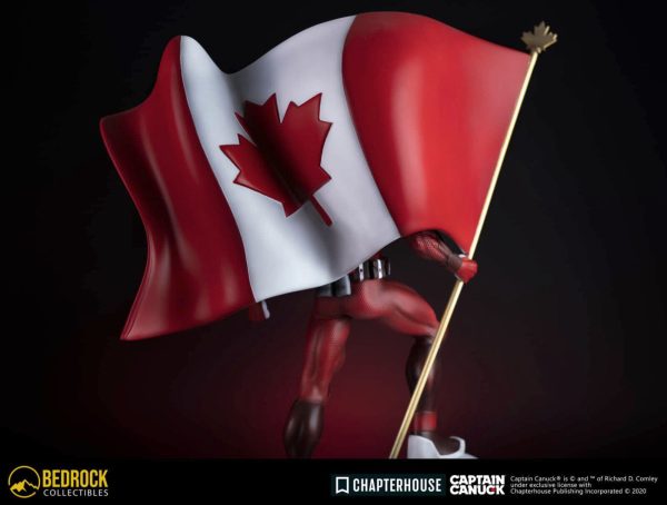 Captain Canuck Maquette 129/150 Bedrock Collectibles Richard Comely NEW SEALED - Image 3