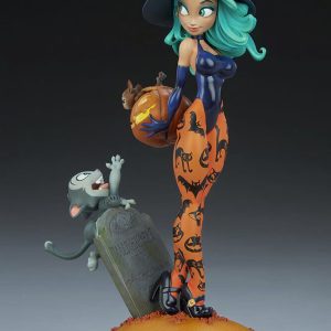 Pumpkin Witch Statue 450/2500 Chris Sanders Sideshow Collectibles NEW SEALED