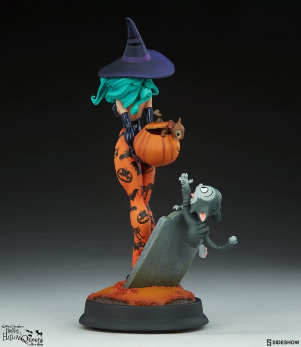 Pumpkin Witch Statue 450/2500 Chris Sanders Sideshow Collectibles NEW SEALED - Image 2