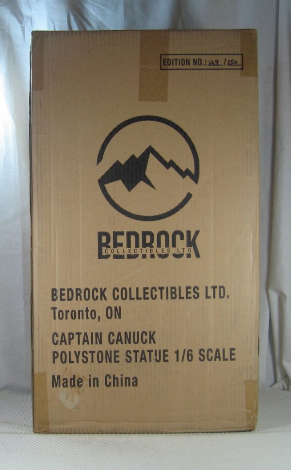 Captain Canuck Maquette 129/150 Bedrock Collectibles Richard Comely NEW SEALED - Image 7
