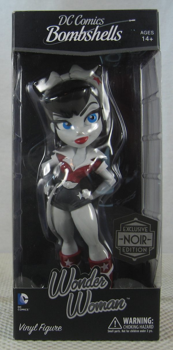 DC Bombshells Wonder Woman Noir Vinyl Figure 2016 SDCC Exclusive Cryptozoic NEW - Image 8