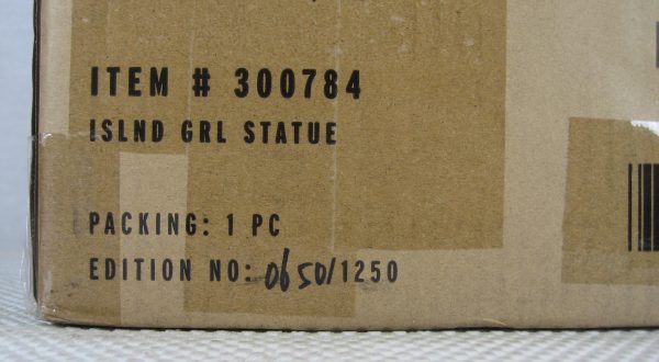 Island Girl Statue 650/1250 Chris Sanders Sideshow Collectibles NEW SEALED - Image 10