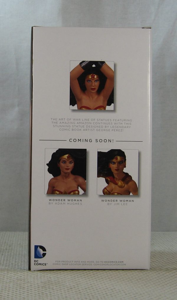Wonder Woman Art of War Statue by George Perez 605/5200 DC Collectibles SEALED - Image 4