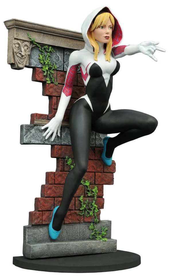 Marvel Gallery Spider-Gwen Unmasked Figure 2016 SDCC Diamond Select NEW SEALED