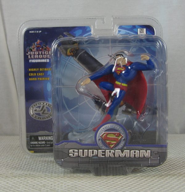Justice League Mini Statue Set Superman Hawkgirl Monogram NEW SEALED - Image 2