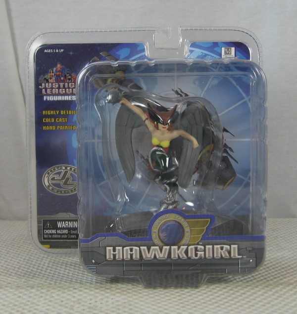 Justice League Mini Statue Set Superman Hawkgirl Monogram NEW SEALED - Image 4