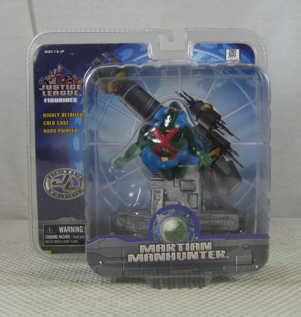 Justice League Mini Statue Set Wonder Woman Martian Manhunter NEW SEALED - Image 4