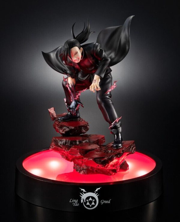 Precious G.E.M. Fullmetal Alchemist Greed Ling Yao Figure MegaHouse NEW SEALED