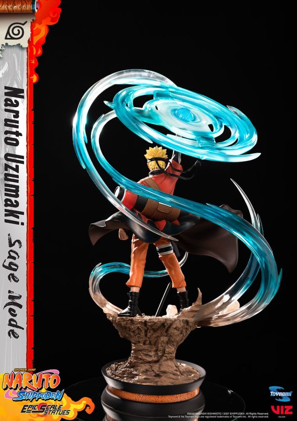 Naruto Shippuden Naruto Uzumaki 1/6 Sage Mode Statue 062/800 Toynami NEW SEALED - Image 2