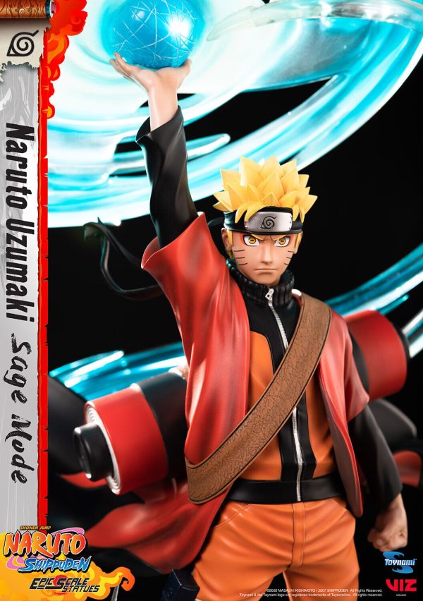 Naruto Shippuden Naruto Uzumaki 1/6 Sage Mode Statue 062/800 Toynami NEW SEALED - Image 3