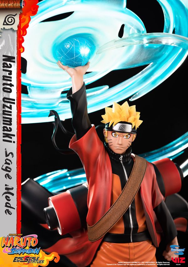 Naruto Shippuden Naruto Uzumaki 1/6 Sage Mode Statue 062/800 Toynami NEW SEALED - Image 4