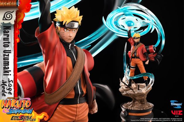 Naruto Shippuden Naruto Uzumaki 1/6 Sage Mode Statue 062/800 Toynami NEW SEALED - Image 5