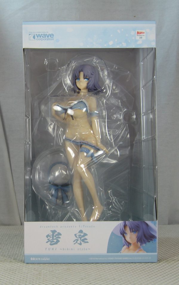 Wave Dream Tech Senran Kagura Shinovi Master Yumi Bikini Style 1/7 Figure SEALED - Image 4