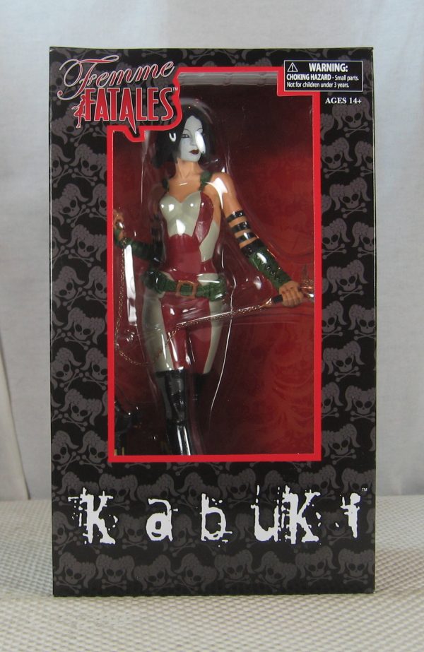 Kabuki Femme Fatales Figure Statue Diamond Select NEW SEALED - Image 2