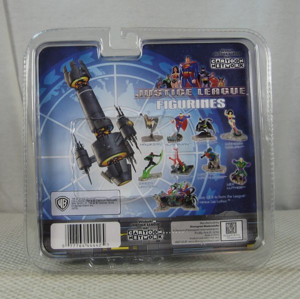 Justice League Mini Statue Set Batman Green Lantern Flash Monogram NEW SEALED - Image 3