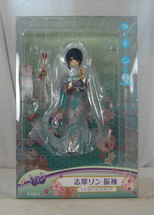 FuRyu Laid-Back Camp Season 2 Rin Shima 1/7 Furisode Figure NEW SEALED - Image 4