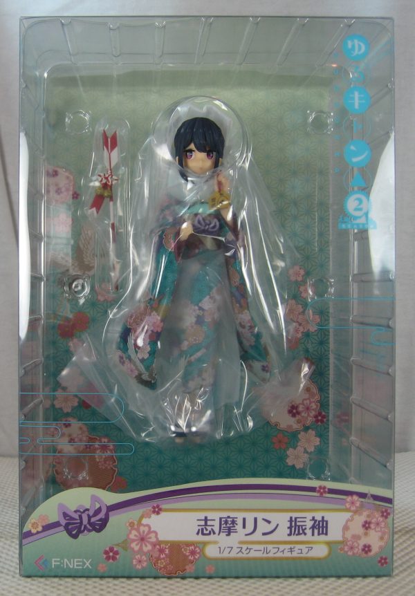 FuRyu Laid-Back Camp Season 2 Rin Shima 1/7 Furisode Figure NEW SEALED - Image 10