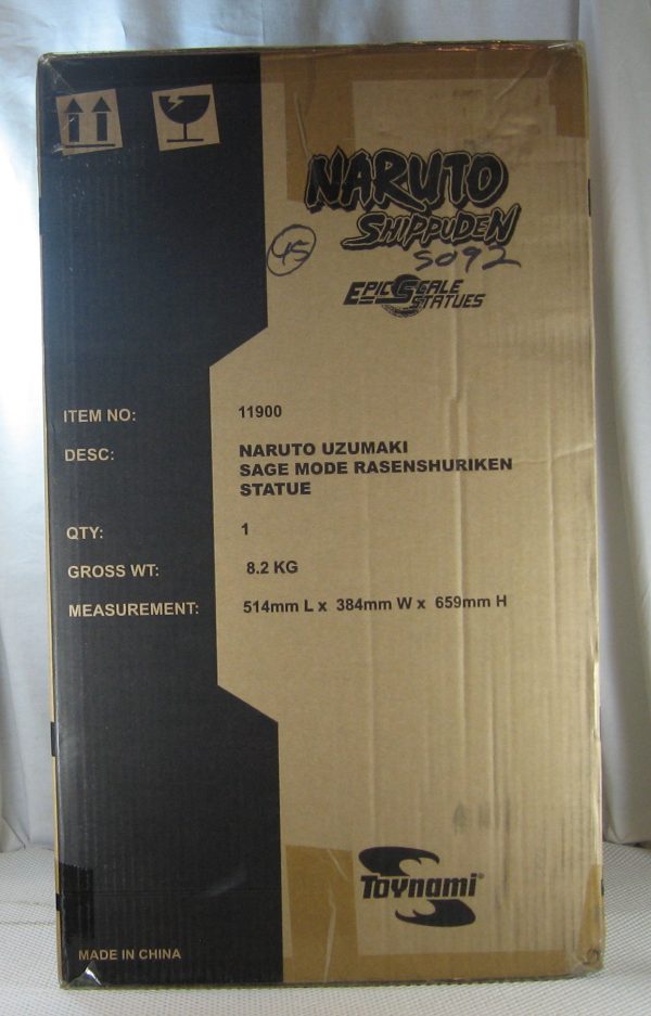 Naruto Shippuden Naruto Uzumaki 1/6 Sage Mode Statue 062/800 Toynami NEW SEALED - Image 8