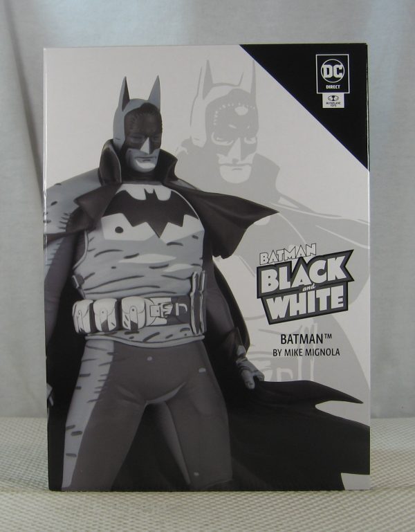 Batman Black and White Statue Mike Mignola Gotham by Gaslight Version NEW SEALED - Image 2