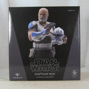 Star Wars Clone Wars Commander Rex Deluxe Bust Gentle Giant Diamond Select NEW