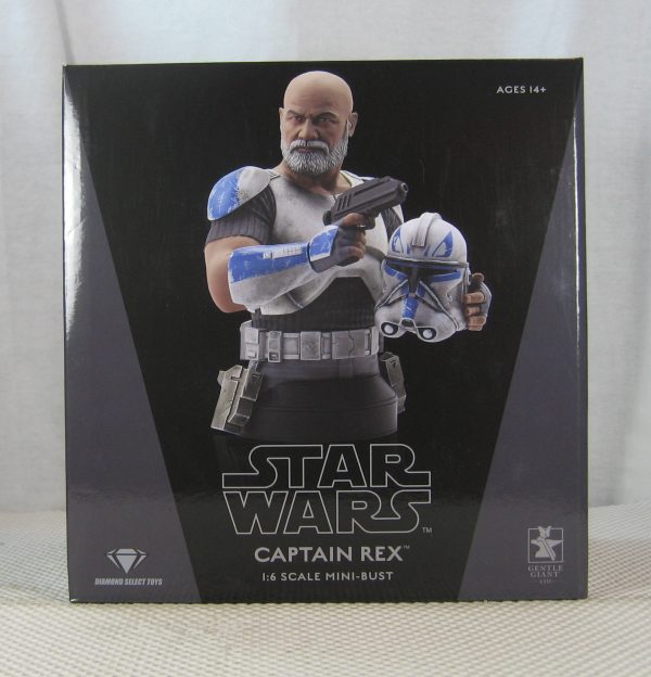 Star Wars Clone Wars Commander Rex Deluxe Bust Gentle Giant Diamond Select NEW - Image 3