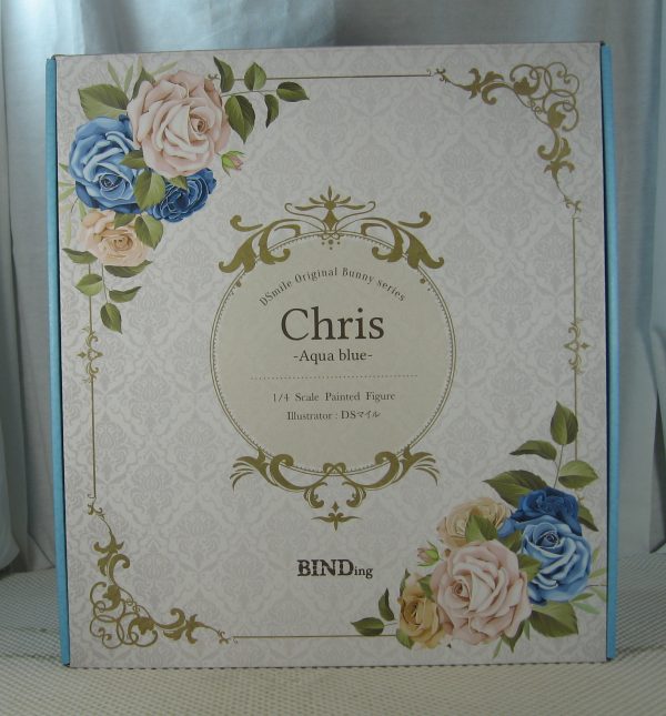 BINDing Original Character Chris Aqua Blue 1/4 Bunny Figure DSmile NEW SEALED - Image 3
