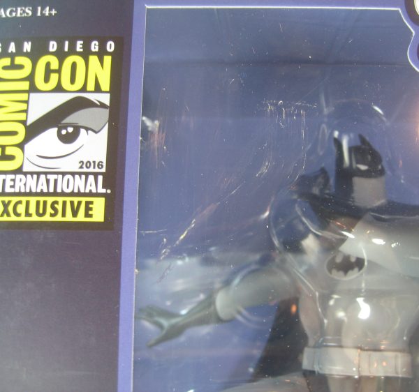DC Gallery Batman the Animated Series Black and White Batman Figure 2016 SDCC NEW - Image 11