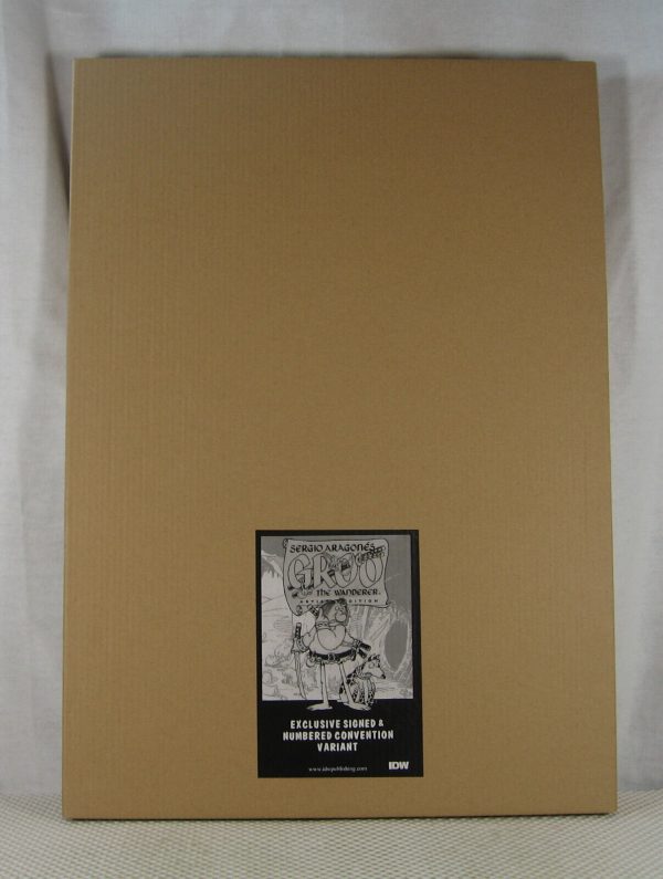 Sergio Aragones Groo The Wanderer Signed SDCC Artist Edition HC 06/250 SEALED - Image 2
