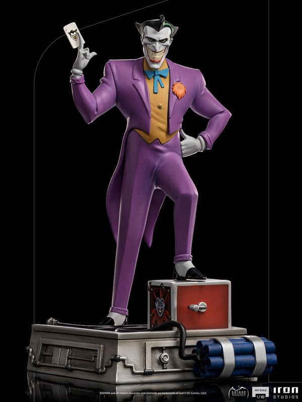 Iron Studios Batman Animated Series Joker 1/10 Statue DC Comics NEW SEALED