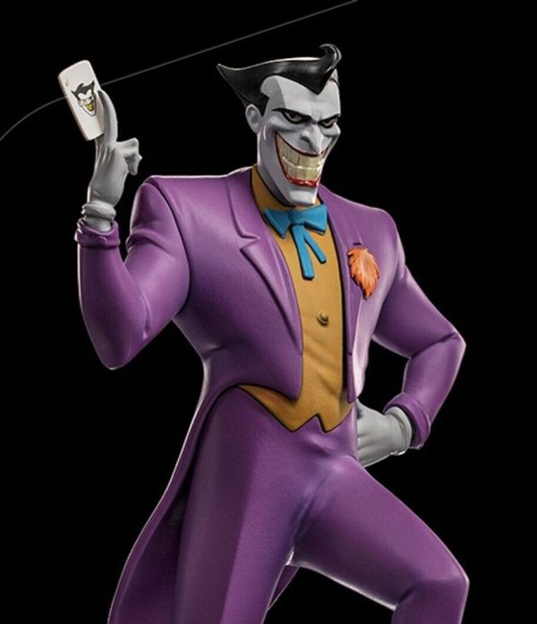 Iron Studios Batman Animated Series Joker 1/10 Statue DC Comics NEW SEALED - Image 3