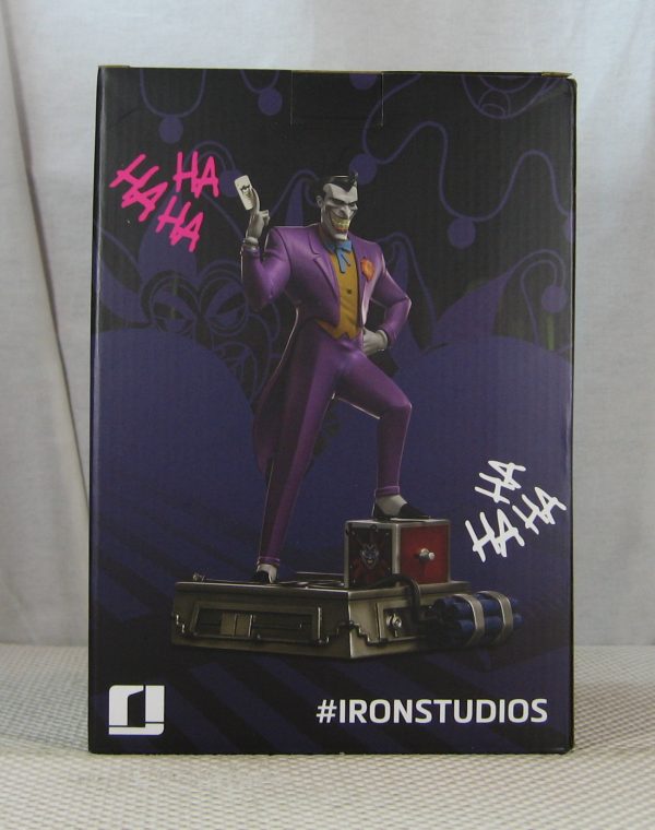 Iron Studios Batman Animated Series Joker 1/10 Statue DC Comics NEW SEALED - Image 6